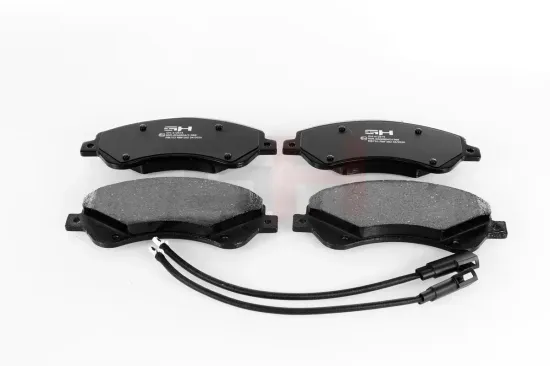 Bremsbelagsatz, Scheibenbremse Vorderachse GH GH-412575 Bild Bremsbelagsatz, Scheibenbremse Vorderachse GH GH-412575