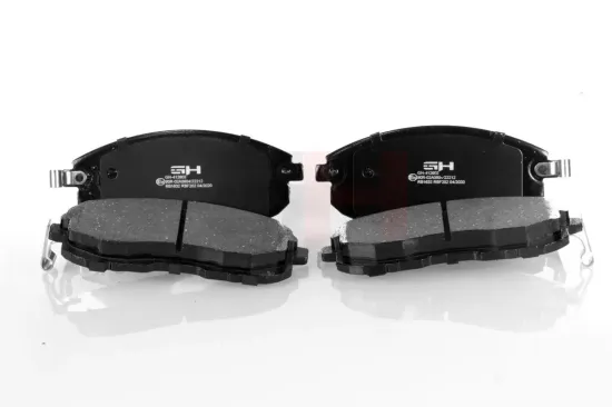 Bremsbelagsatz, Scheibenbremse Vorderachse GH GH-412602 Bild Bremsbelagsatz, Scheibenbremse Vorderachse GH GH-412602
