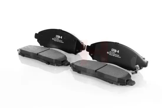 Bremsbelagsatz, Scheibenbremse Vorderachse GH GH-412603 Bild Bremsbelagsatz, Scheibenbremse Vorderachse GH GH-412603