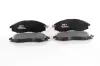 Bremsbelagsatz, Scheibenbremse Vorderachse GH GH-412608 Bild Bremsbelagsatz, Scheibenbremse Vorderachse GH GH-412608