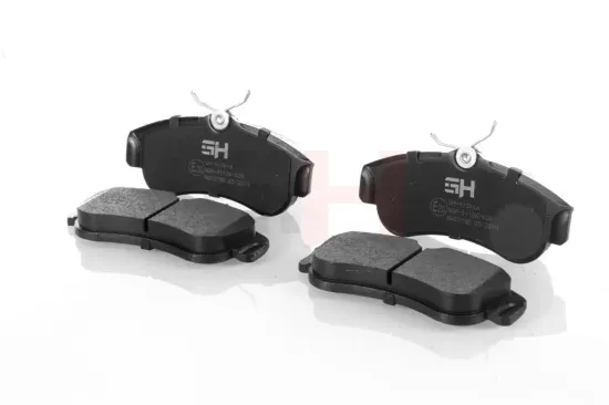 Bremsbelagsatz, Scheibenbremse Vorderachse GH GH-412616 Bild Bremsbelagsatz, Scheibenbremse Vorderachse GH GH-412616