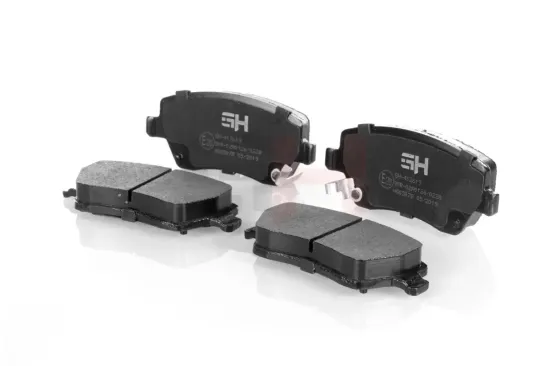 Bremsbelagsatz, Scheibenbremse Vorderachse GH GH-412619 Bild Bremsbelagsatz, Scheibenbremse Vorderachse GH GH-412619