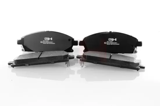 Bremsbelagsatz, Scheibenbremse Vorderachse GH GH-412621 Bild Bremsbelagsatz, Scheibenbremse Vorderachse GH GH-412621