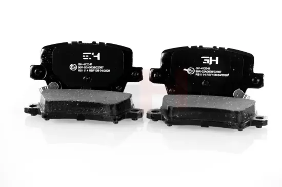 Bremsbelagsatz, Scheibenbremse Hinterachse GH GH-412641 Bild Bremsbelagsatz, Scheibenbremse Hinterachse GH GH-412641