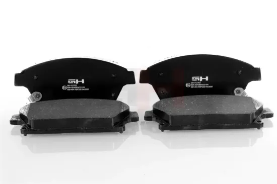 Bremsbelagsatz, Scheibenbremse Vorderachse GH GH-412702 Bild Bremsbelagsatz, Scheibenbremse Vorderachse GH GH-412702