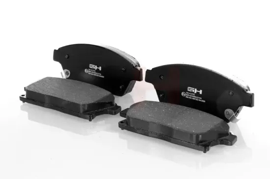 Bremsbelagsatz, Scheibenbremse Vorderachse GH GH-412702 Bild Bremsbelagsatz, Scheibenbremse Vorderachse GH GH-412702