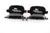 Bremsbelagsatz, Scheibenbremse Hinterachse GH GH-412710 Bild Bremsbelagsatz, Scheibenbremse Hinterachse GH GH-412710