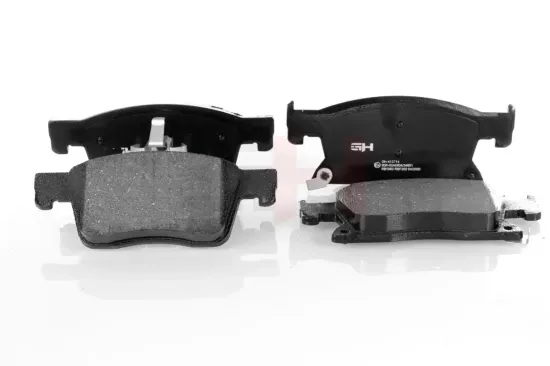 Bremsbelagsatz, Scheibenbremse Vorderachse GH GH-412714 Bild Bremsbelagsatz, Scheibenbremse Vorderachse GH GH-412714
