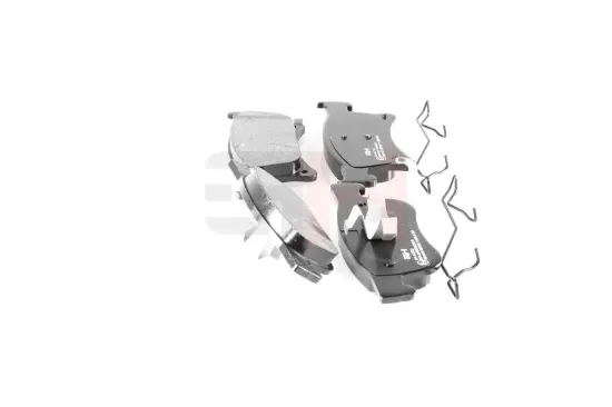 Bremsbelagsatz, Scheibenbremse Vorderachse GH GH-412722 Bild Bremsbelagsatz, Scheibenbremse Vorderachse GH GH-412722