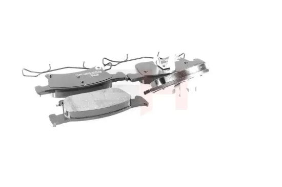 Bremsbelagsatz, Scheibenbremse Vorderachse GH GH-412722 Bild Bremsbelagsatz, Scheibenbremse Vorderachse GH GH-412722