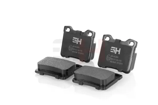 Bremsbelagsatz, Scheibenbremse Hinterachse GH GH-412801 Bild Bremsbelagsatz, Scheibenbremse Hinterachse GH GH-412801