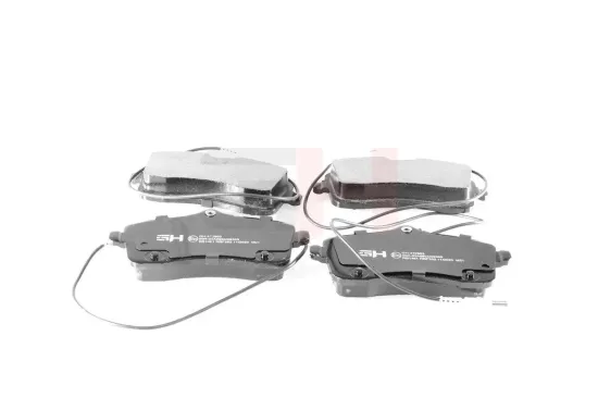 Bremsbelagsatz, Scheibenbremse Vorderachse GH GH-412803 Bild Bremsbelagsatz, Scheibenbremse Vorderachse GH GH-412803
