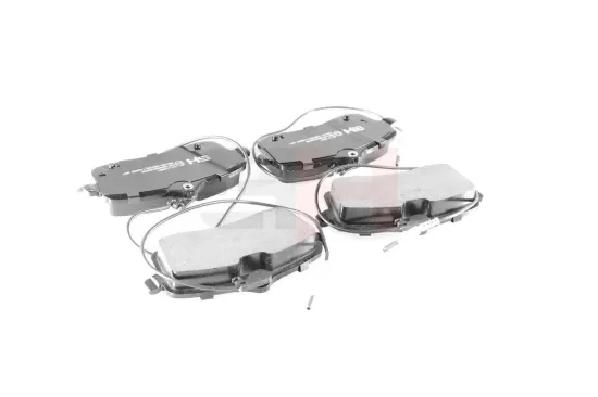 Bremsbelagsatz, Scheibenbremse Vorderachse GH GH-412803 Bild Bremsbelagsatz, Scheibenbremse Vorderachse GH GH-412803