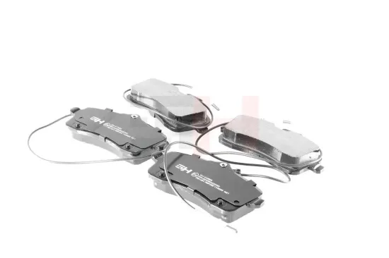Bremsbelagsatz, Scheibenbremse Vorderachse GH GH-412803 Bild Bremsbelagsatz, Scheibenbremse Vorderachse GH GH-412803