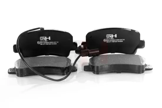 Bremsbelagsatz, Scheibenbremse Hinterachse GH GH-413027 Bild Bremsbelagsatz, Scheibenbremse Hinterachse GH GH-413027