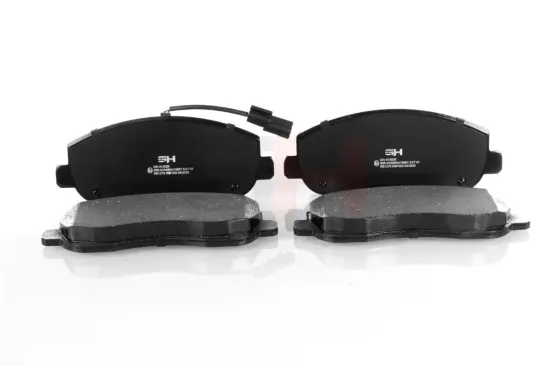 Bremsbelagsatz, Scheibenbremse Vorderachse GH GH-413028 Bild Bremsbelagsatz, Scheibenbremse Vorderachse GH GH-413028
