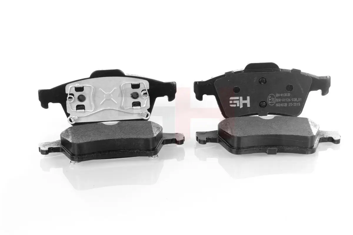 Bremsbelagsatz, Scheibenbremse Hinterachse GH GH-413030