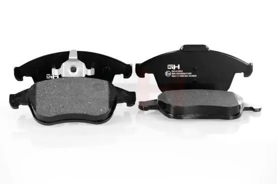 Bremsbelagsatz, Scheibenbremse Vorderachse GH GH-413033 Bild Bremsbelagsatz, Scheibenbremse Vorderachse GH GH-413033