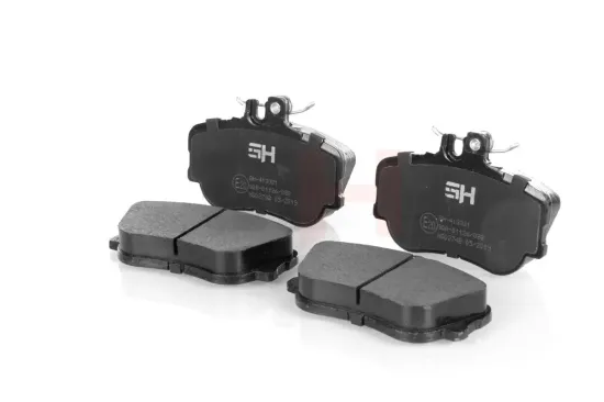 Bremsbelagsatz, Scheibenbremse Vorderachse GH GH-413321 Bild Bremsbelagsatz, Scheibenbremse Vorderachse GH GH-413321