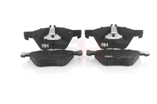 Bremsbelagsatz, Scheibenbremse Vorderachse GH GH-413331 Bild Bremsbelagsatz, Scheibenbremse Vorderachse GH GH-413331