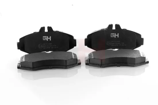 Bremsbelagsatz, Scheibenbremse Vorderachse GH GH-413340 Bild Bremsbelagsatz, Scheibenbremse Vorderachse GH GH-413340