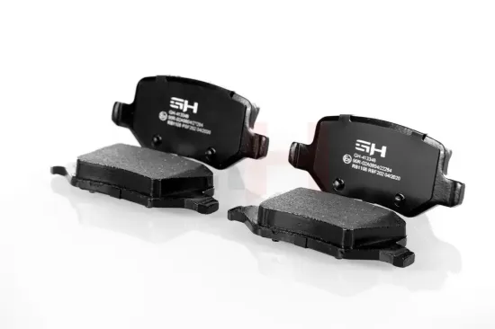 Bremsbelagsatz, Scheibenbremse Hinterachse GH GH-413348 Bild Bremsbelagsatz, Scheibenbremse Hinterachse GH GH-413348