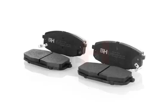 Bremsbelagsatz, Scheibenbremse Vorderachse GH GH-413520 Bild Bremsbelagsatz, Scheibenbremse Vorderachse GH GH-413520
