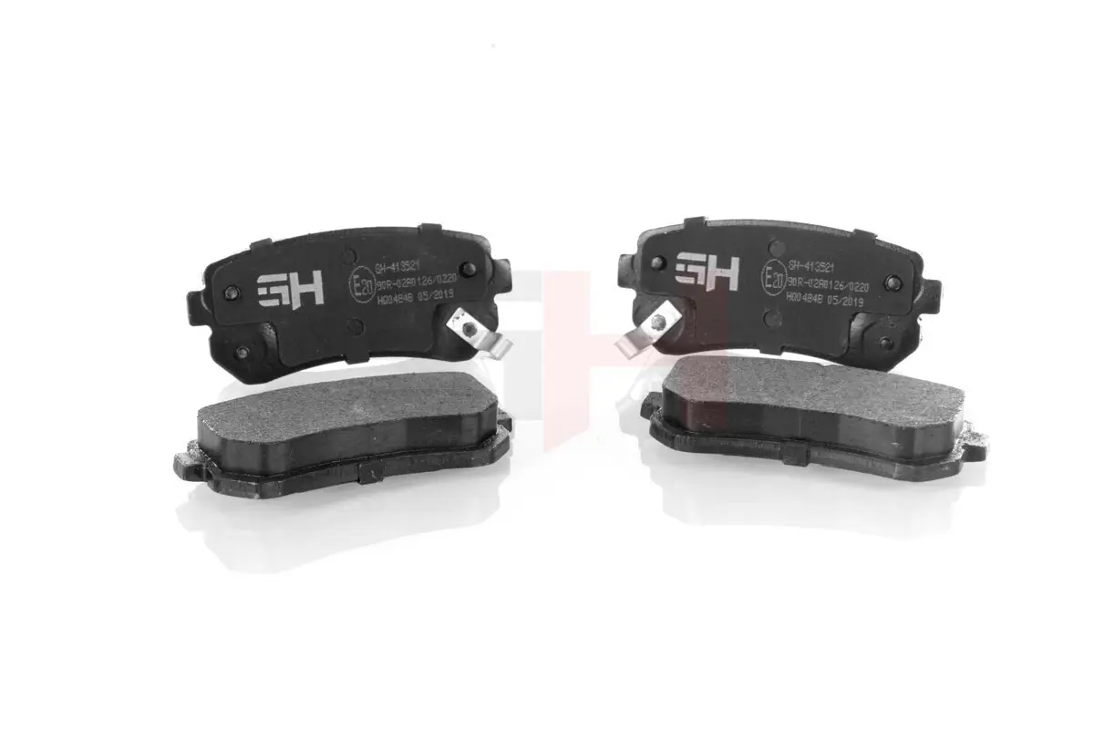 Bremsbelagsatz, Scheibenbremse Hinterachse GH GH-413521