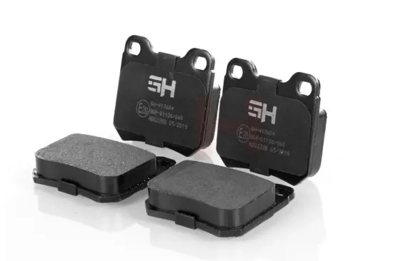 Bremsbelagsatz, Scheibenbremse Hinterachse GH GH-413604 Bild Bremsbelagsatz, Scheibenbremse Hinterachse GH GH-413604