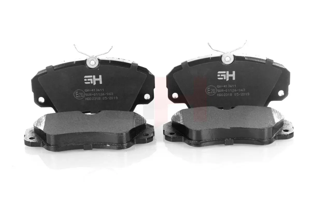 Bremsbelagsatz, Scheibenbremse Vorderachse GH GH-413611