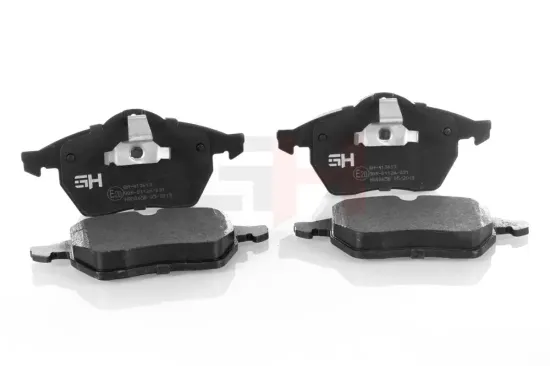 Bremsbelagsatz, Scheibenbremse Vorderachse GH GH-413613 Bild Bremsbelagsatz, Scheibenbremse Vorderachse GH GH-413613