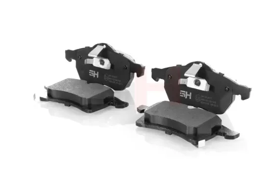 Bremsbelagsatz, Scheibenbremse Vorderachse GH GH-413617 Bild Bremsbelagsatz, Scheibenbremse Vorderachse GH GH-413617