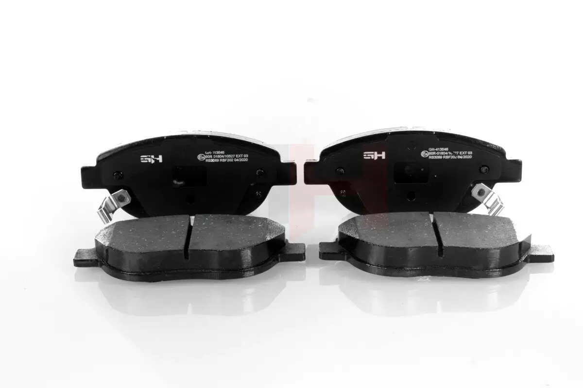 Bremsbelagsatz, Scheibenbremse Vorderachse GH GH-413646