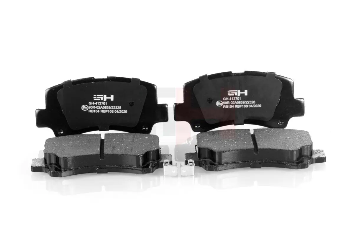 Bremsbelagsatz, Scheibenbremse Vorderachse GH GH-413701