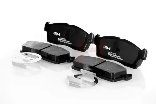 Bremsbelagsatz, Scheibenbremse Vorderachse GH GH-413722 Bild Bremsbelagsatz, Scheibenbremse Vorderachse GH GH-413722