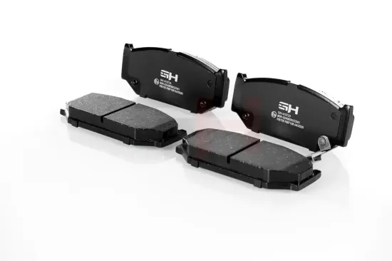 Bremsbelagsatz, Scheibenbremse Vorderachse GH GH-413723 Bild Bremsbelagsatz, Scheibenbremse Vorderachse GH GH-413723