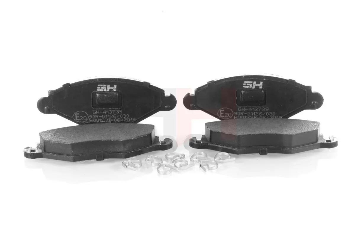 Bremsbelagsatz, Scheibenbremse Vorderachse GH GH-413739