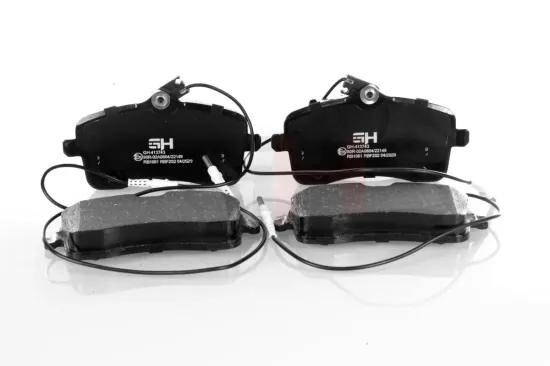 Bremsbelagsatz, Scheibenbremse Vorderachse GH GH-413743 Bild Bremsbelagsatz, Scheibenbremse Vorderachse GH GH-413743
