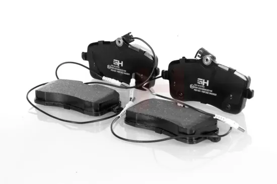 Bremsbelagsatz, Scheibenbremse Vorderachse GH GH-413743 Bild Bremsbelagsatz, Scheibenbremse Vorderachse GH GH-413743