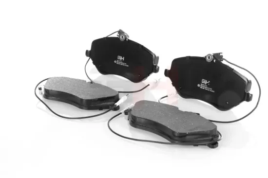 Bremsbelagsatz, Scheibenbremse Vorderachse GH GH-413744 Bild Bremsbelagsatz, Scheibenbremse Vorderachse GH GH-413744