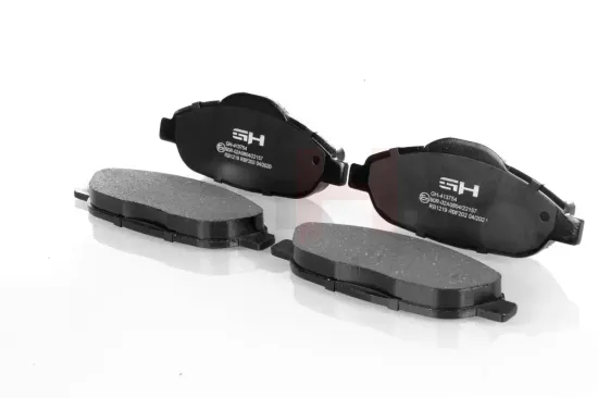 Bremsbelagsatz, Scheibenbremse Vorderachse GH GH-413754 Bild Bremsbelagsatz, Scheibenbremse Vorderachse GH GH-413754