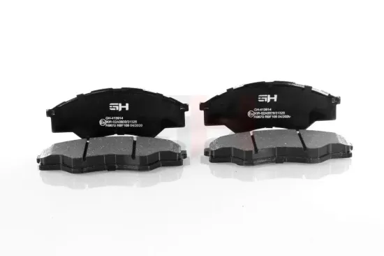 Bremsbelagsatz, Scheibenbremse Vorderachse GH GH-413914 Bild Bremsbelagsatz, Scheibenbremse Vorderachse GH GH-413914