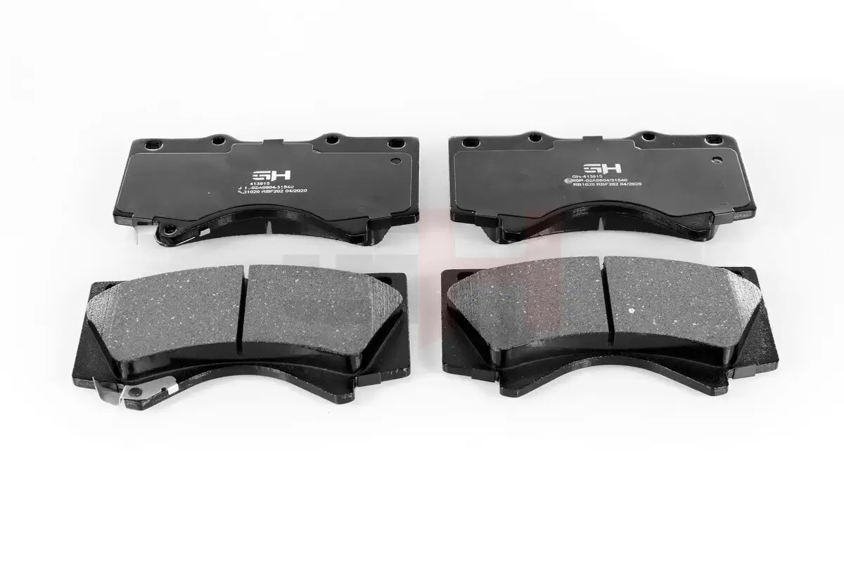 Bremsbelagsatz, Scheibenbremse Vorderachse GH GH-413915