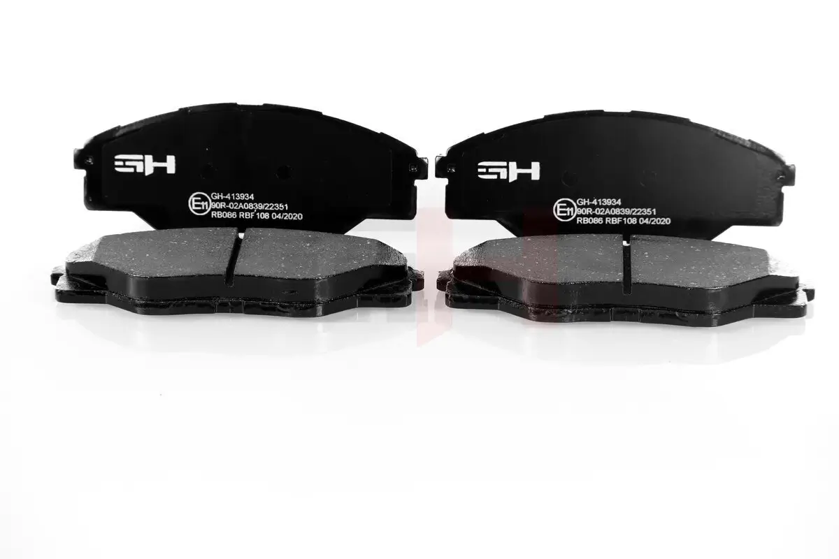 Bremsbelagsatz, Scheibenbremse Vorderachse GH GH-413934