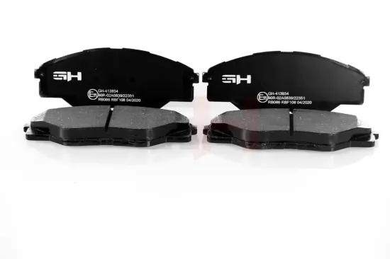 Bremsbelagsatz, Scheibenbremse Vorderachse GH GH-413934 Bild Bremsbelagsatz, Scheibenbremse Vorderachse GH GH-413934