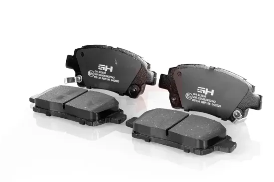 Bremsbelagsatz, Scheibenbremse Vorderachse GH GH-413936 Bild Bremsbelagsatz, Scheibenbremse Vorderachse GH GH-413936