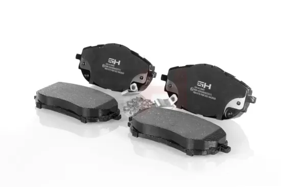 Bremsbelagsatz, Scheibenbremse Vorderachse GH GH-413940 Bild Bremsbelagsatz, Scheibenbremse Vorderachse GH GH-413940