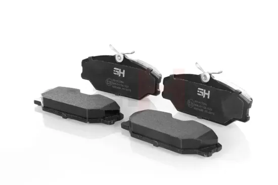 Bremsbelagsatz, Scheibenbremse Vorderachse GH GH-413946 Bild Bremsbelagsatz, Scheibenbremse Vorderachse GH GH-413946