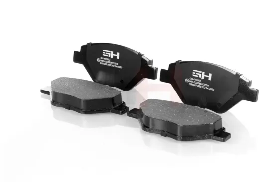 Bremsbelagsatz, Scheibenbremse Vorderachse GH GH-413952 Bild Bremsbelagsatz, Scheibenbremse Vorderachse GH GH-413952