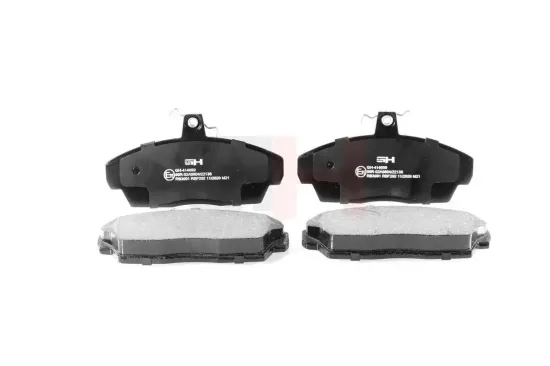 Bremsbelagsatz, Scheibenbremse Vorderachse GH GH-414050 Bild Bremsbelagsatz, Scheibenbremse Vorderachse GH GH-414050